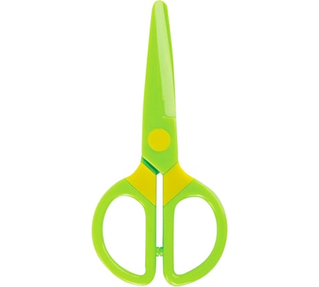 Ножницы ЮНЛАНДИЯ МУЛЬТЯШКИ 125 мм, с безопасными пластиковыми лезвиями 236983
