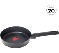 Сковорода Home Queen RED HOT с антипригарным покрытием, индукция, D 20см/6 HomeQueen 77116