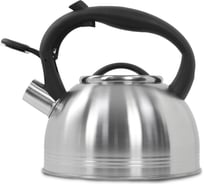 Чайник со свистком MARTA MT-3026 серый жемчуг 38947