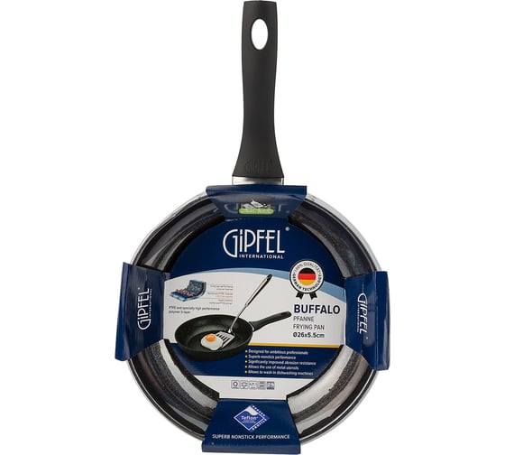 Алюминиевая сковорода Gipfel Buffalo 26 см 0111