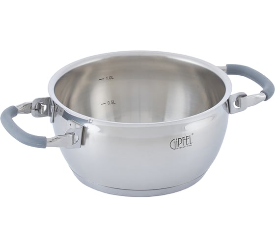 Кастрюля Gipfel из нержавеющей стали Hessen 16 см/1 л 52619
