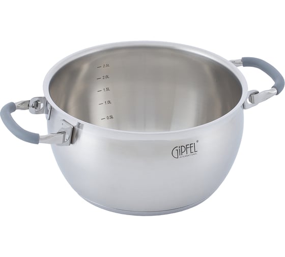 Кастрюля Gipfel из нержавеющей стали Hessen 20 см/2,5 л 52620