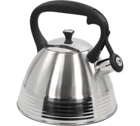 Чайник со свистком MARTA MT-3048 черный обсидиан 38595