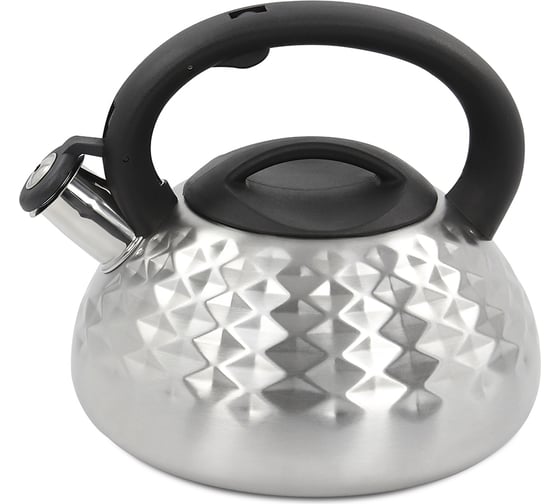Чайник со свистком MARTA MT-3085 черный жемчуг 43841