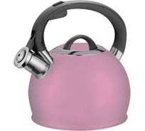 Чайник со свистком MARTA MT-3089 розовый 43355