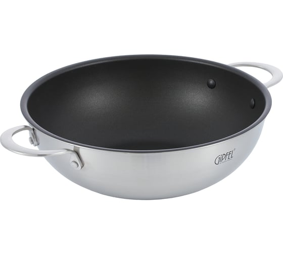 Вок из нержавеющей стали Gipfel Fusion 28 см 52188
