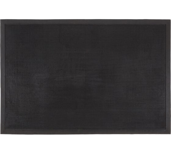 Резиновый коврик SUNSTEP 60x90 см иголочки, чёрный 31-066