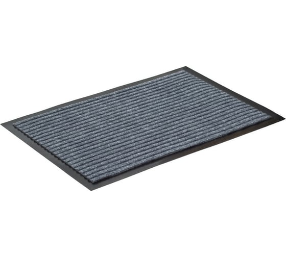 Ребристый влаговпитывающий коврик SUNSTEP 40x60 см, серый 35-031