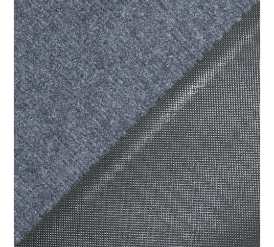 Ребристый влаговпитывающий коврик SUNSTEP 40x60 см, серый 35-031