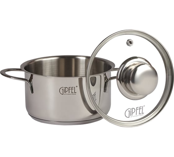 Кастрюля из нержавеющей стали Gipfel Mini 12 см, 0,6 л 1203