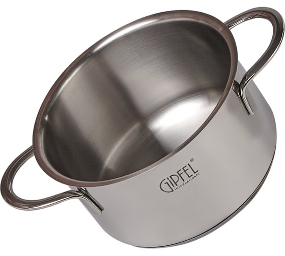 Кастрюля из нержавеющей стали Gipfel Mini 12 см, 0,6 л 1203