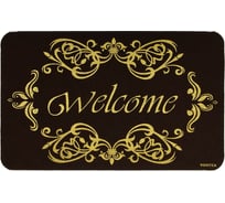 Придверный коврик VORTEX Welcome ажурный 50x80см 24257