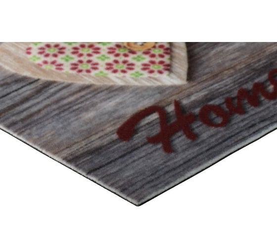 Влаговпитывающий коврик VORTEX Samba Home, Sweet Home, 60x90 см 24221