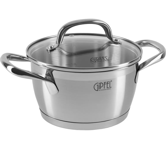Кастрюля из нержавеющей стали Gipfel Era 18 см, 2 л 1377
