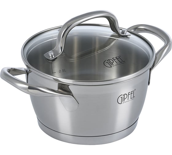 Кастрюля из нержавеющей стали Gipfel Era 18 см, 2 л 1377