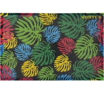 Придверный пористый коврик VORTEX Папоротник 40x60 24252