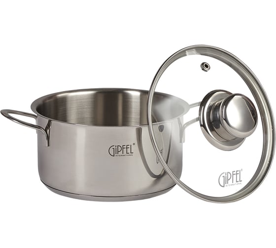 Кастрюля из нержавеющей стали Gipfel Mini 14 см, 0,9 л 1204 1