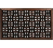 Придверный коврик VORTEX Решетка 45x75 см, медь 24273