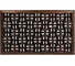Придверный коврик VORTEX Решетка 45x75 см, медь 24273 1