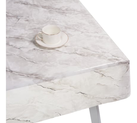 Скатерть Dekorelle гибкое стекло с рисунком 216, размер 100x60 см 214216-100