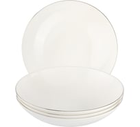 Набор тарелок суповых Gipfel Platinum 4 предмета 51536