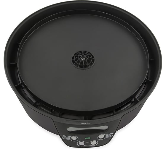 Сушилка для овощей и фруктов MARTA MT-FD1888B 10 поддонов: 6+2 для ягод+2 для пастилы, черный 38560