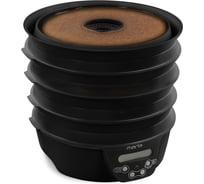 Сушилка для овощей и фруктов MARTA MT-FD1888C 14 поддонов: 8+3 для ягод+3 для пастилы, черный 38562