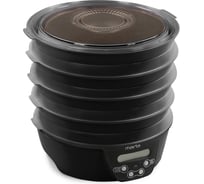 Сушилка для овощей и фруктов MARTA MT-FD1888D 16 поддонов: 10+3 для ягод+3 для пастилы, черный 38564
