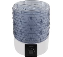 Сушилка для овощей и фруктов MARTA MT-FD1889C 8 поддонов: 6+1 для пастилы+1 для ягод, белый жемчуг 40639