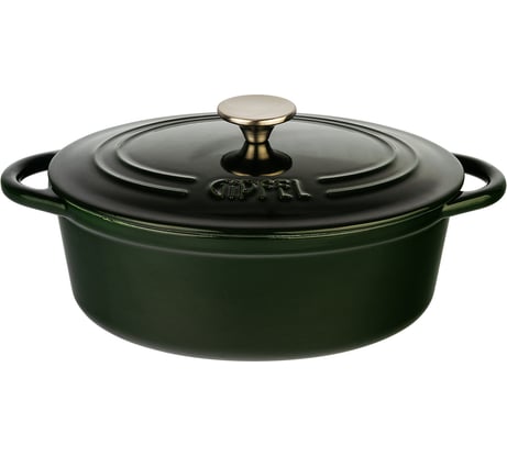 Чугунная кастрюля Gipfel Majolica 27 см, 3,4 л 2283