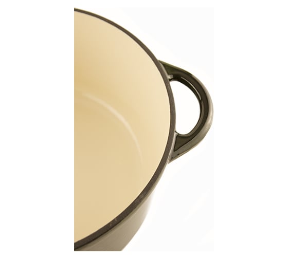 Чугунная кастрюля Gipfel Majolica 21 см, 2,7 л 2279