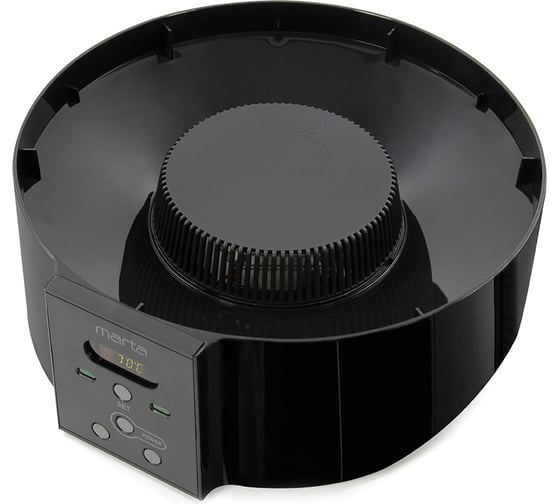 Сушилка для овощей и фруктов MARTA MT-FD1886D 14 поддонов: 8+3 для пастилы+3 для ягод, черный жемчуг 40633