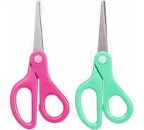 Ножницы HATBER 13.5 см с линейкой Мульти 072022