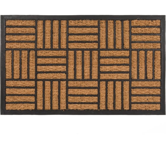Кокосовый коврик SUNSTEP Паркет 45х75 см 32-093