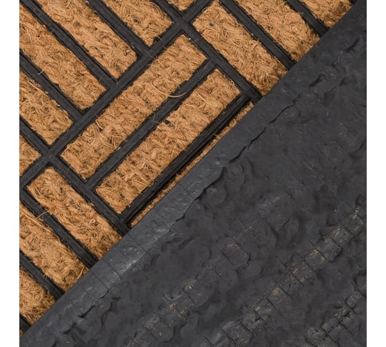 Кокосовый коврик SUNSTEP Паркет 45х75 см 32-093