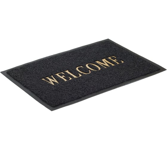 Коврик SUNSTEP Spongy Welcome 40х60 см, черный 38-433 1
