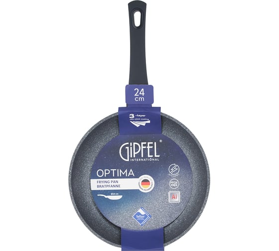Алюминиевая сковорода Gipfel Optima 24 см 51973