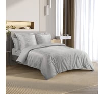 Комплект постельного белья Ecotex сатин/сатин-жаккард/жаккард/хлопок/вискоза Эстетика 2 спальный КЭМ/Дельта 34617295