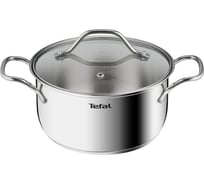 Кастрюля TEFAL Intuition B8644474 2.8 л, d=20 см, с крышкой, серебристый (2100125814) 1825612