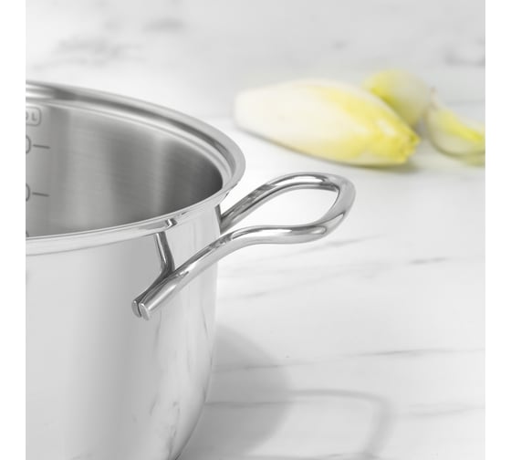 Кастрюля TEFAL Intuition B8644474 2.8 л, d=20 см, с крышкой, серебристый (2100125814) 1825612