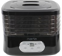 Сушилка для овощей и фруктов MARTA MT-1944 5 поддонов, черный жемчуг 37601