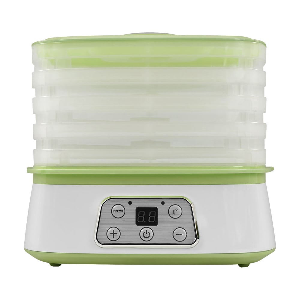 Сушилка для овощей и фруктов MARTA MT-1947 5 поддонов, светлая яшма ...