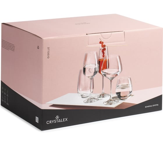 Набор бокалов для вина CRYSTALEX GISELLE 6шт 580мл CR580101GIS