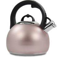 Чайник со свистком MARTA MT-3091 розовый матовый 38607