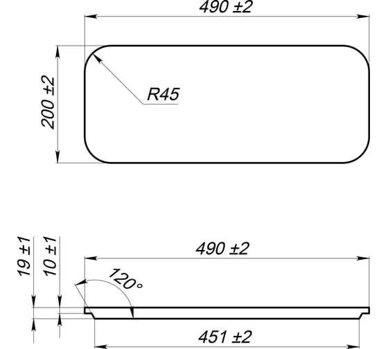 Разделочная доска Point Этна 78 дуб PN3012D