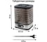 Дегидратор сушилка для фруктов, овощей, электросушилка STINGRAY ST-FD728E 10 поддонов: 8+1 для ягод+1 для пастилы черный/черный 42901 14