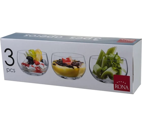 Набор салатников RONA APEROS ET GOURMANDIESE NEW YORK, 3 шт. 806734419653