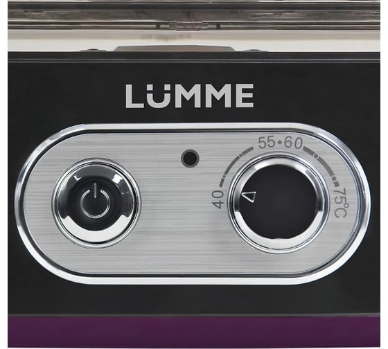 Сушилка для фруктов, овощей LUMME LU-FD1854A 4 поддона черный/фиолетовый 42774