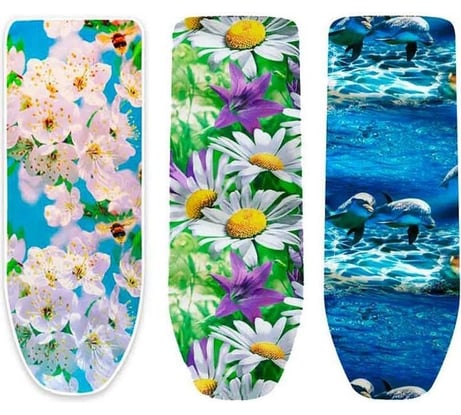 Чехол для гладильной доски Рыжий кот 120x40 см ткань, войлок 004515