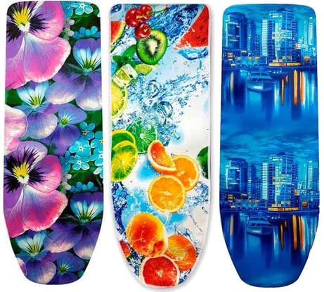 Чехол для гладильной доски Рыжий кот 130x48 см ткань, войлок 004516